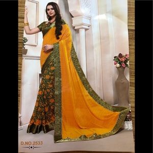 Bollywood designer chiffon georgette party wear